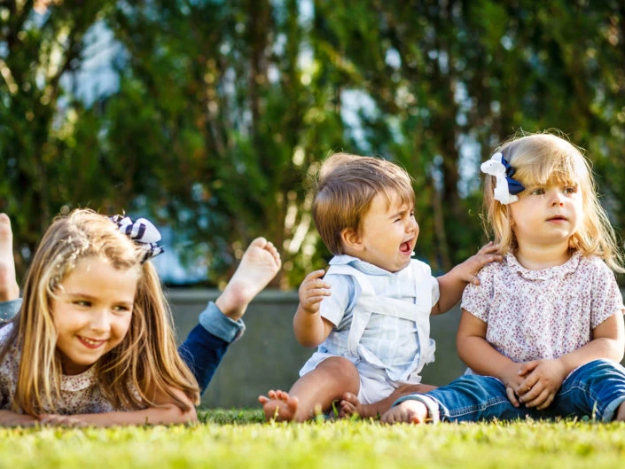 FOTOGRAFíA INFANTIL EN EL JARDÍN